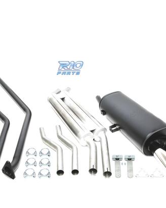 SILENZIATORE DI SCARICO PER BMW E30 82-94 DOPPIA