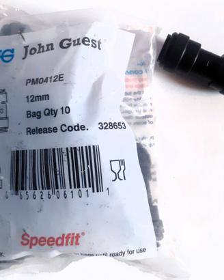 Raccordo innesto  rapido John Guest 12mm Pm 0412E