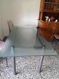  tavolo in vetro
