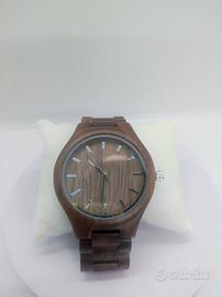 Orologio in legno per uomo ultraleggero, elegante