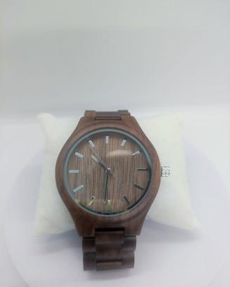 Orologio in legno per uomo ultraleggero, elegante