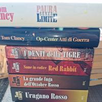 Collezione 6 libri spionaggio di Tom Clancy