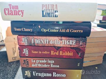 Collezione 6 libri spionaggio di Tom Clancy