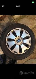 4 cerchi ford 5x108 con gomme r16