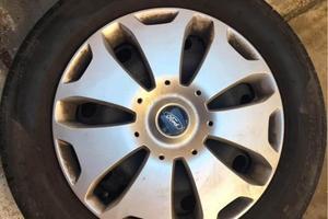 4 cerchi ford 5x108 con gomme r16