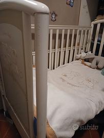 Lettino + fasciatoio Pali