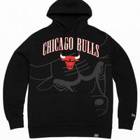 Chicago bulls graphic hoodei - black | NBA x new E