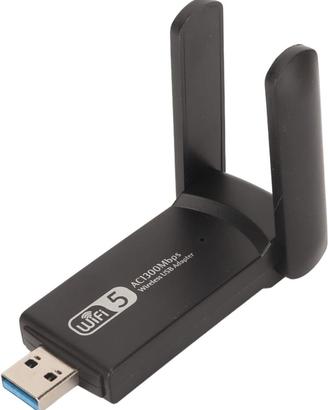 scheda rete USB 1300Mbps 2.4G/5.8G WiFi Adattatore