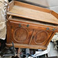 Cassettiera e cassa panca antichi