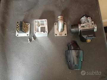 collettore lamellare mrp per vespa px e lml 