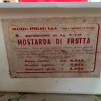 Espositore Mostarda Sperlari