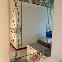 Specchio decorato stile Tiffany