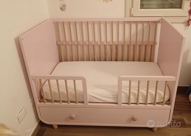 lettino in legno + Materasso  IKEA  