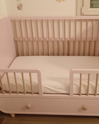 lettino in legno + Materasso  IKEA  