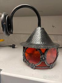 lampada applique vintage