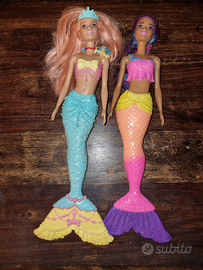 Coppia di Barbie Dreamtopia Sirena Bambola con Cod