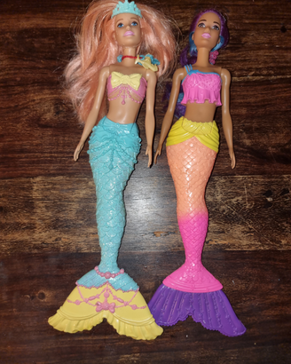 Coppia di Barbie Dreamtopia Sirena Bambola con Cod