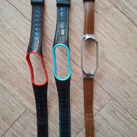 Cinturini Xiaomi Mi Band 7 silicone e pelle