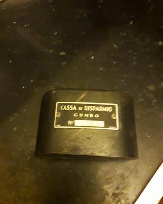 Cassette risparmio vintage