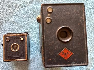 macchine fotogragiche Eho e Agfa anni '20 circa 