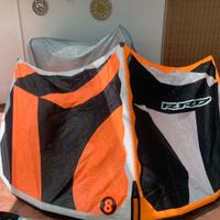 vela RRD Religion kite 8mq kitesurf + barra