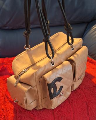 borsa Chanel  Cambon Reporter in pelle trapuntata 
