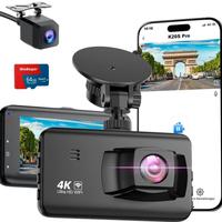 Dashcam auto 4k videocamera auto