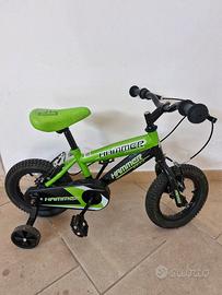 BICICLETTA BAMBINO HAMMER 12'' VERDE