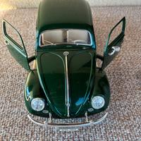 Modellino auto maggiolone Burago Wolksvagen