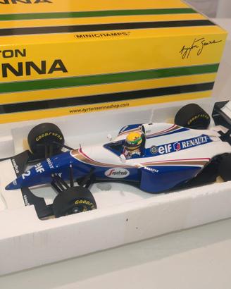 Minichamps 1/18 Senna Williams FW16 Brasile 1994