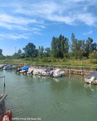 posto barca Rio Ospo (Muggia -TS)
