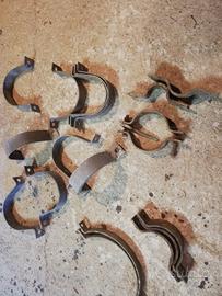 collare staffa acciaio zincato ferro travi e pali 