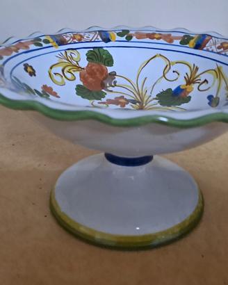 Alzatina in ceramica di Faenza
