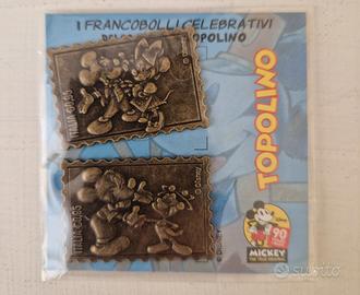 Francobolli celebrativi 90 anni di Topolino