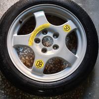 Ruotino BMW 125/80/17  5 fori com. di custodia 