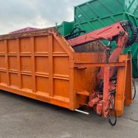 CONTAINER SCARRABILE USATO A CIELO APERTO CON G