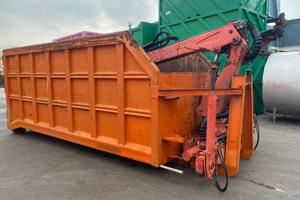 CONTAINER SCARRABILE USATO A CIELO APERTO CON G