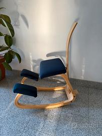 Stokke originale restaurata modello raro schienale