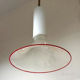 Lampada a sospensione leucos anni 70