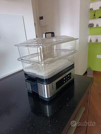 Vaporiera Digitale In Acciaio

