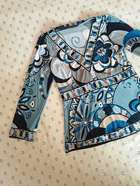 EMILIO PUCCI maglia jersey di pura seta S
