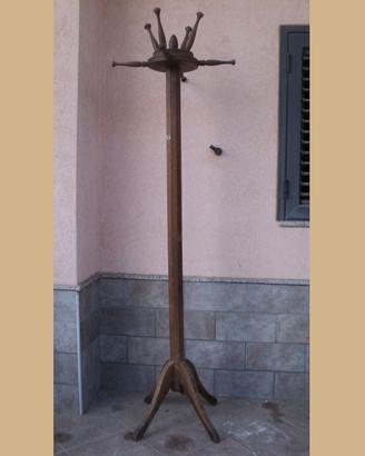 Appendiabito verticale in legno massello