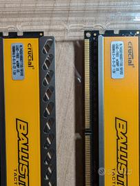 DDR 3 di 8gb della CRUCIAL BALLISTIX  Tactical