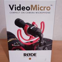 Microfono RØDE VideoMicro – Audio professionale