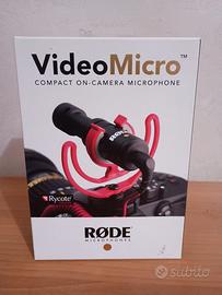 Microfono RØDE VideoMicro – Audio professionale