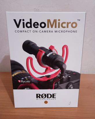 Microfono RØDE VideoMicro – Audio professionale