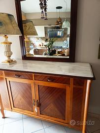 Credenza con specchio