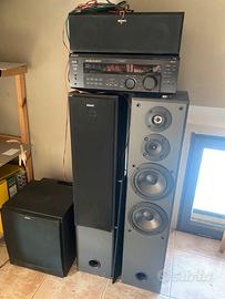 impianto stereo sony