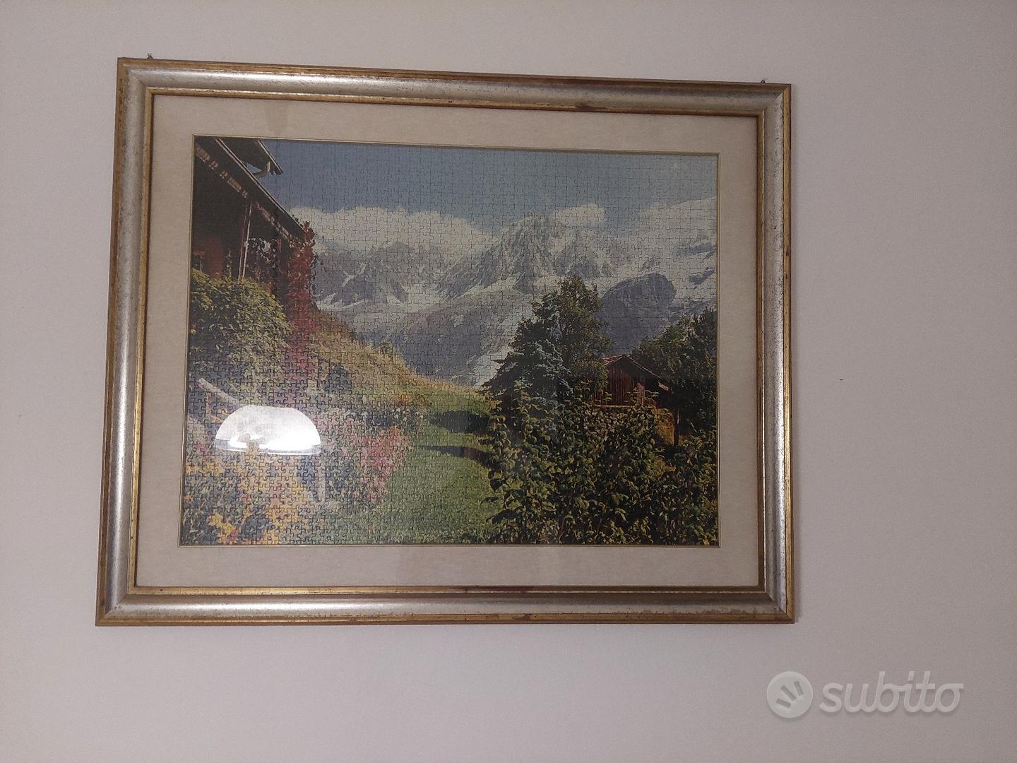 Quadro puzzle con cornice - Arredamento e Casalinghi In vendita a Verona