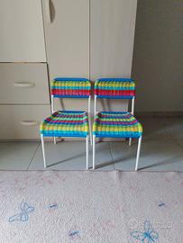 sedie bimbi colorate IKEA nuove sedioline